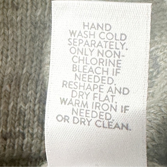 J. Jill Wearever Funnel-Neck Sweater Grey Women’s Medium - Picture 9 of 11